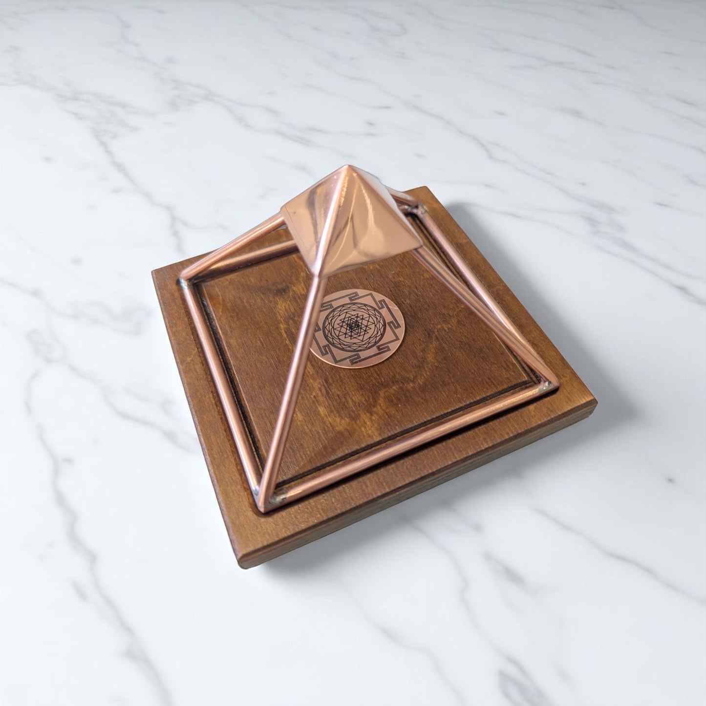 Copper Pyramid - 10cm