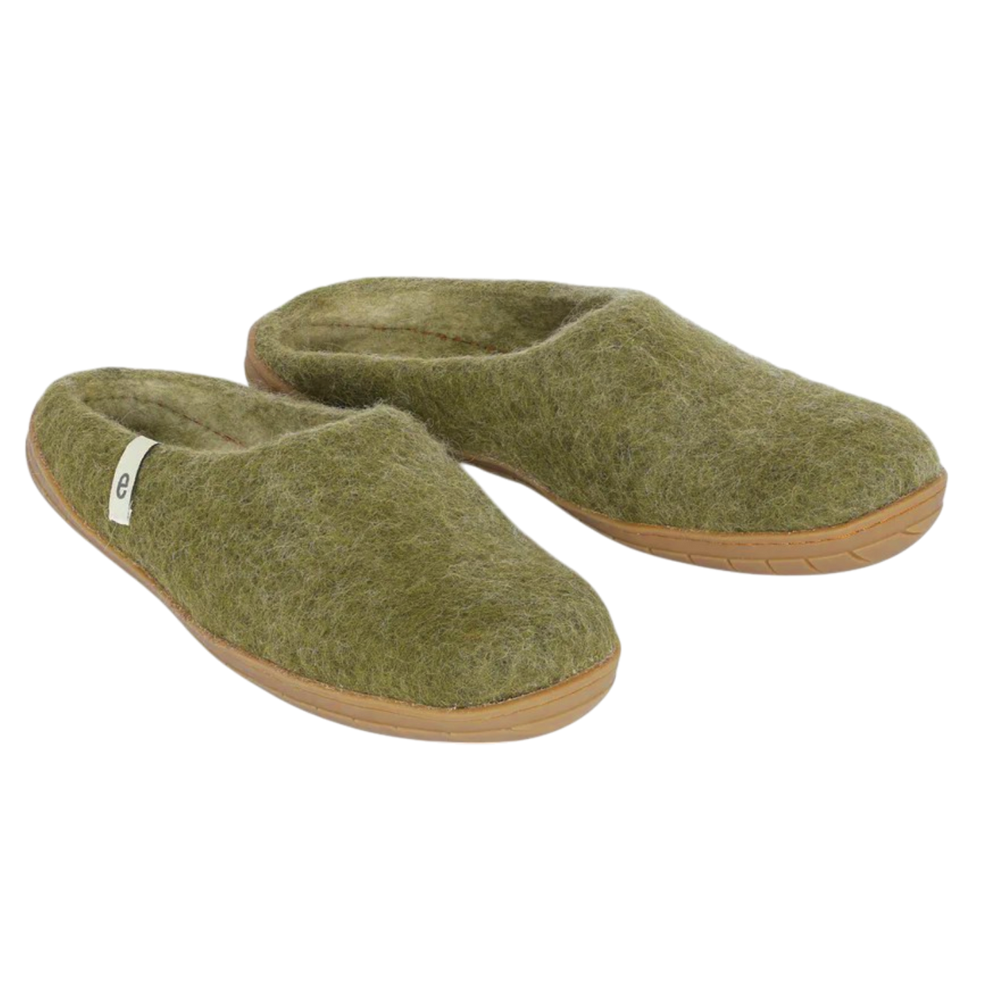 EGOS Rubber Sole Slipper - Moss Green