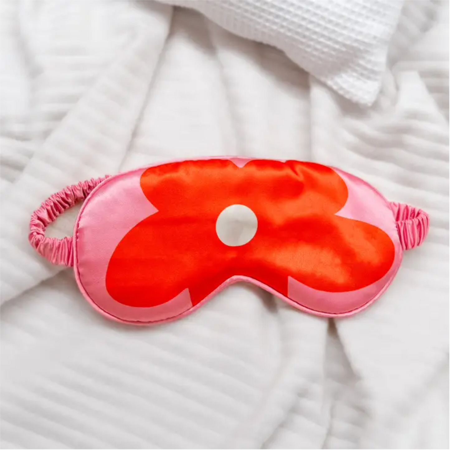 Flower Sleep Mask - Pink