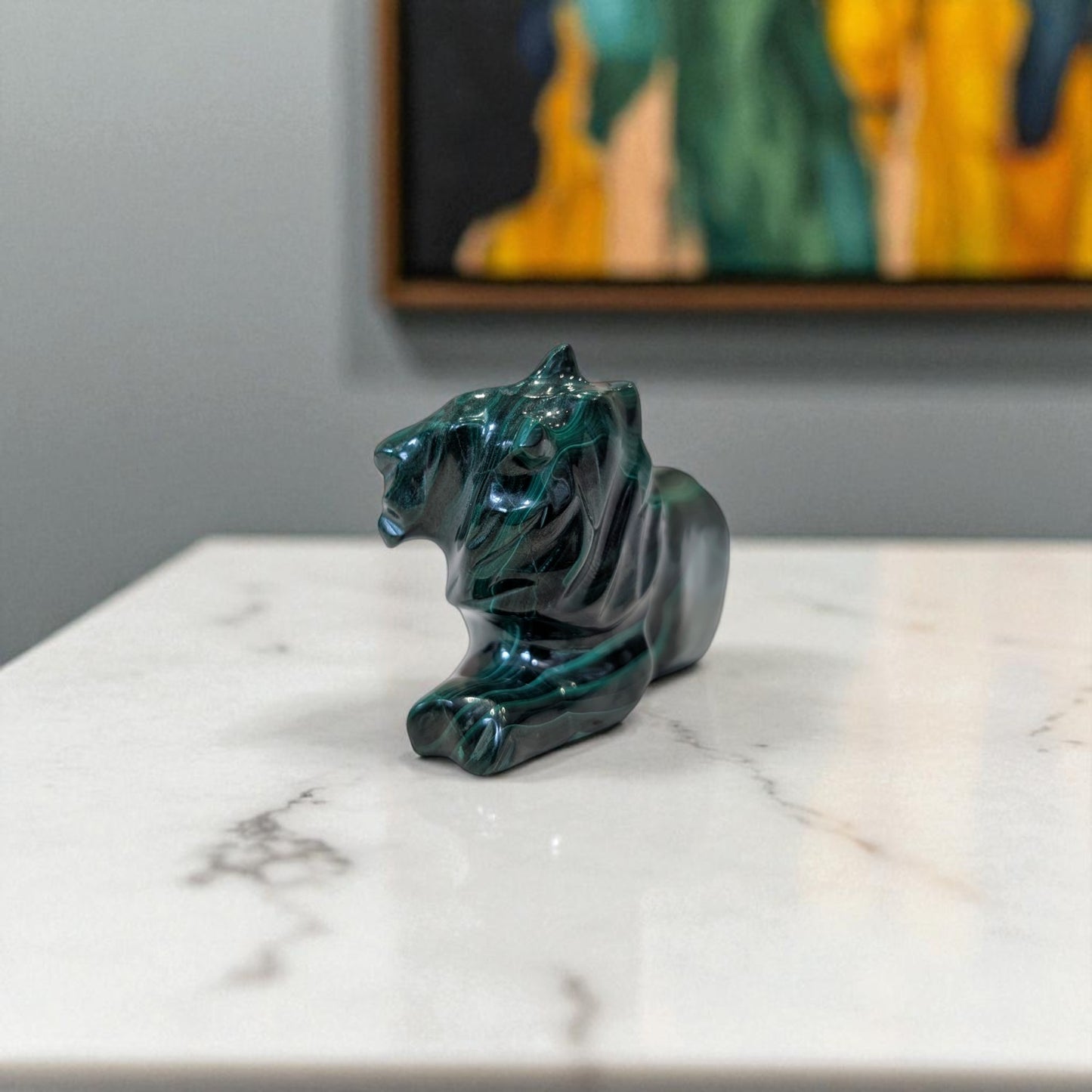 Malachite Lion 2
