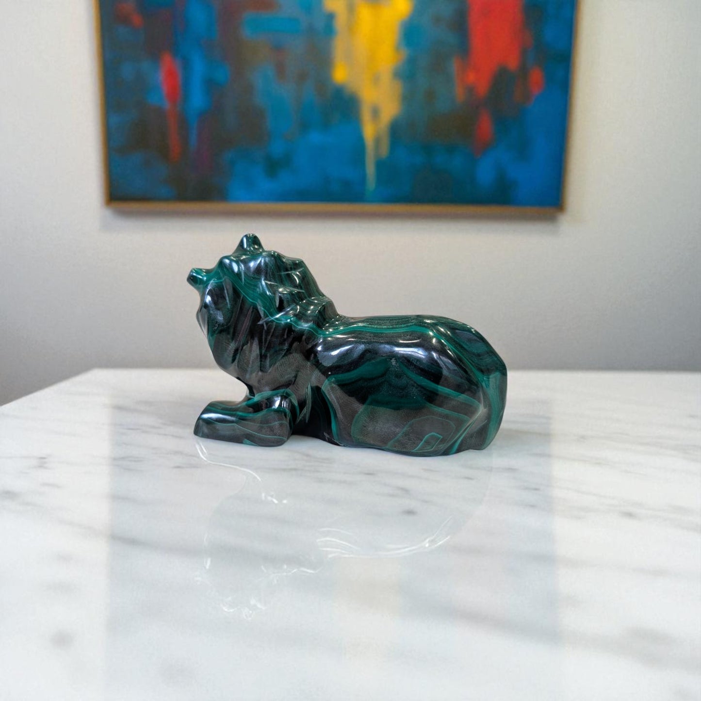 Malachite Lion 3