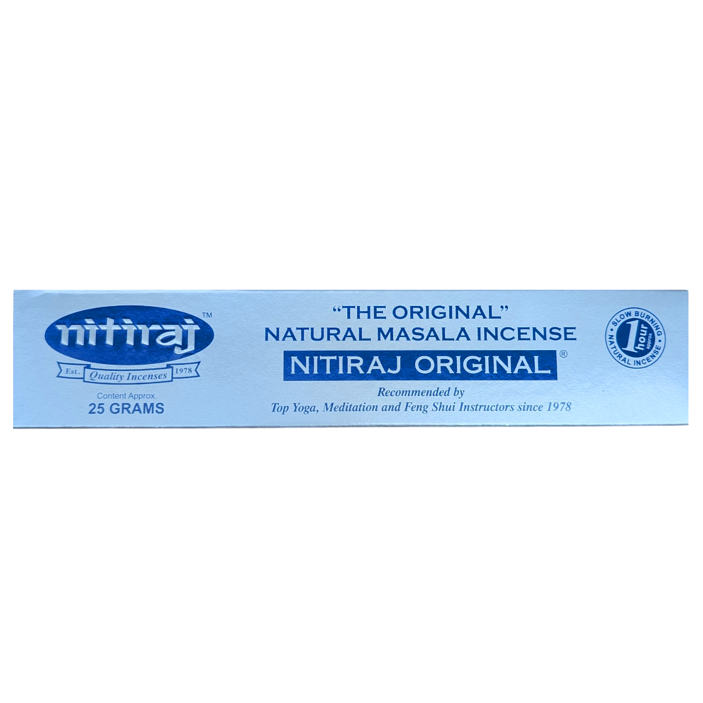 Nitiraj Original Incense - 25gram Pack