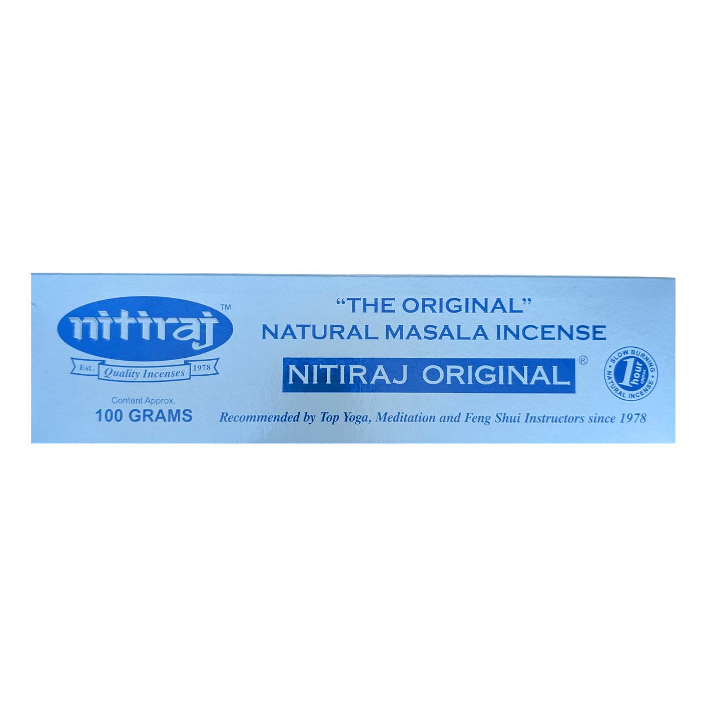 Nitiraj Original Incense - 100gram Pack