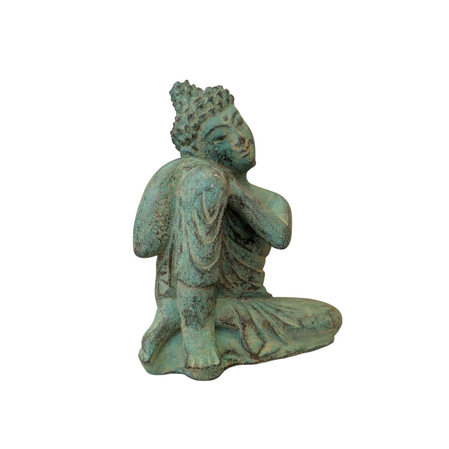 Sandstone Buddha side view