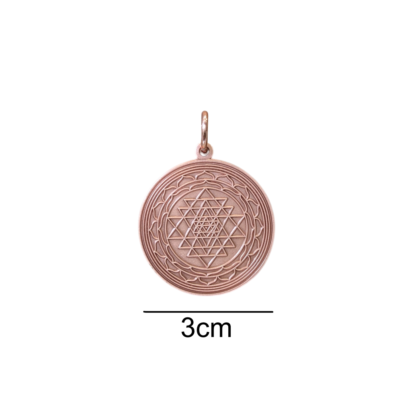 Copper Sri Yantra Pendant