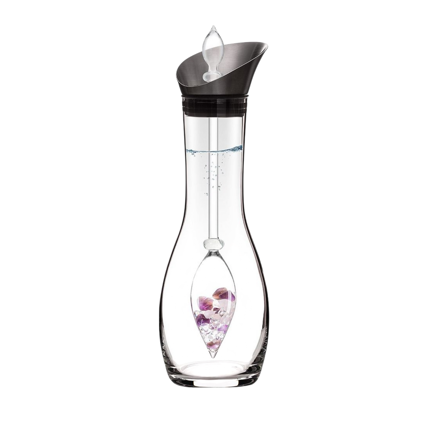 Vitajuwel Decanter - Amethyst & Rose Quartz