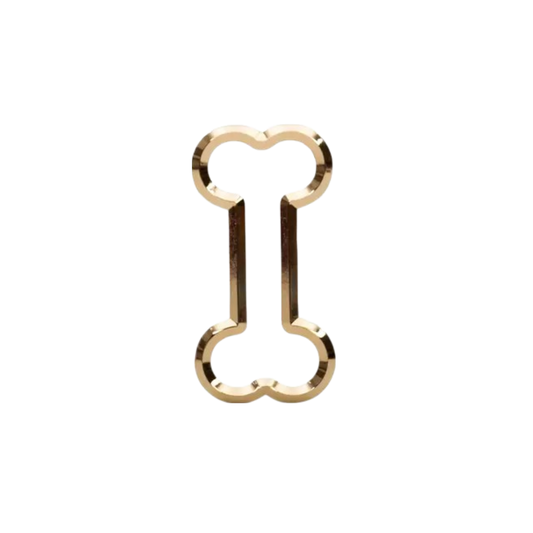 Bottle Opener - Bone - Gold