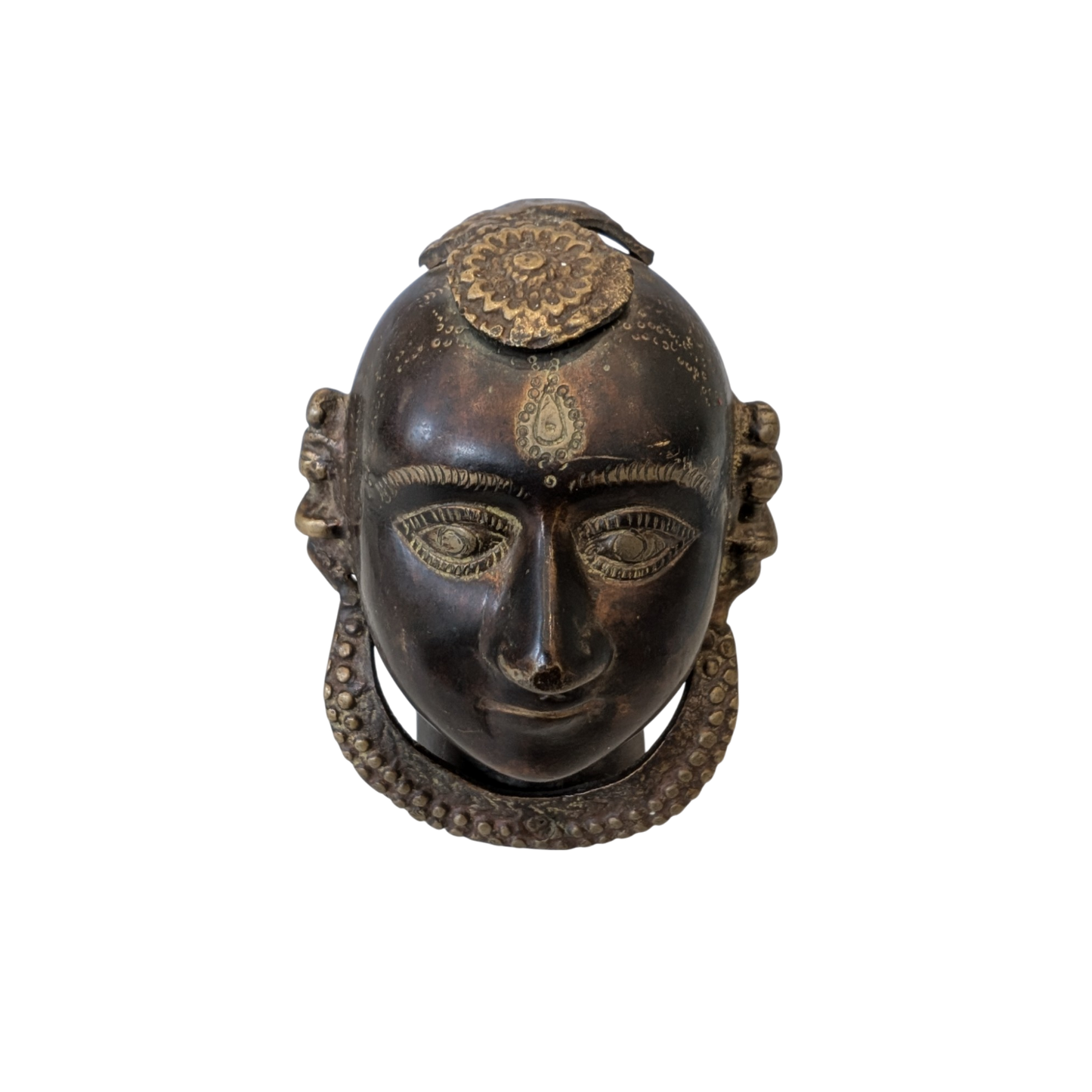 Bronze Gauri Head Front top