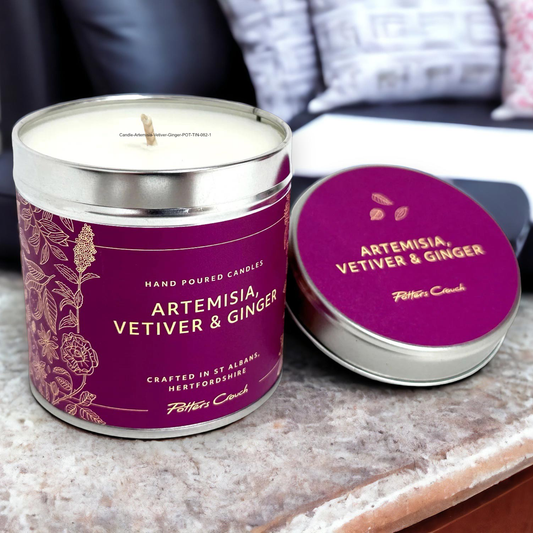 Clarity Wellness Candle with Artemisa, Vetiver & Ginger