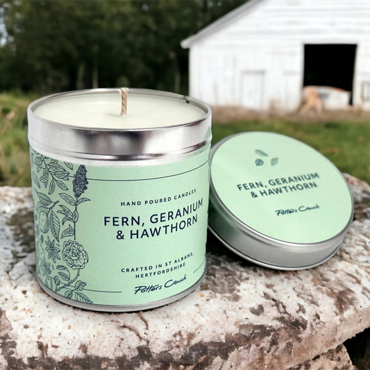 Peace Wellness Candle with Fern, Geranium & Hawthorn