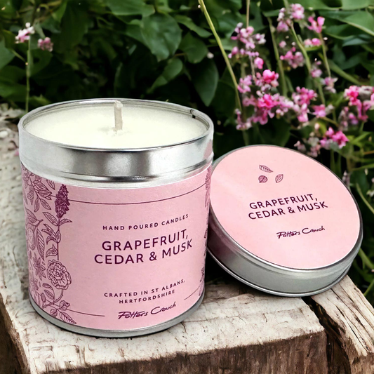 Vitality Wellness Candle with Grapefruit, Cedar & Musk