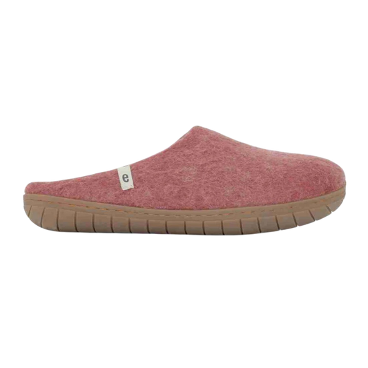 EGOS Rubber Sole Slipper - Dusty Rose