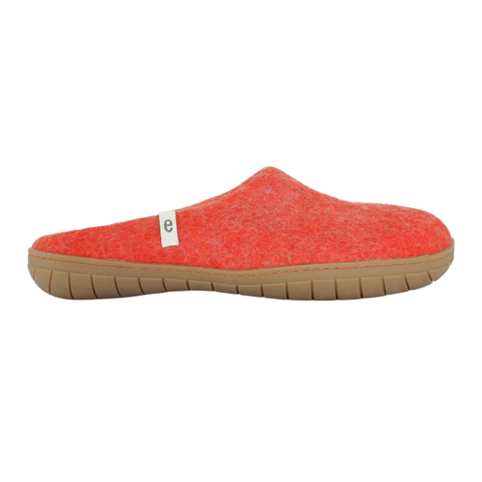 EGOS Rubber Sole Slipper - Rusty Red