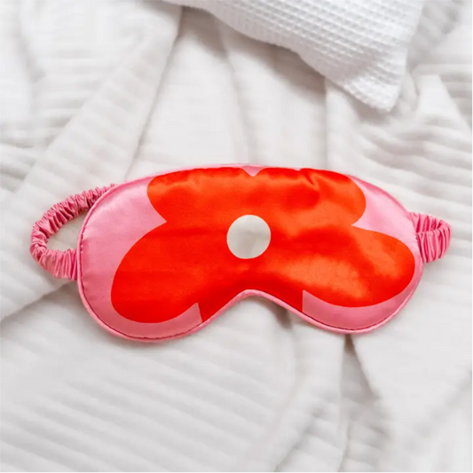 Flower Sleep Mask - Pink