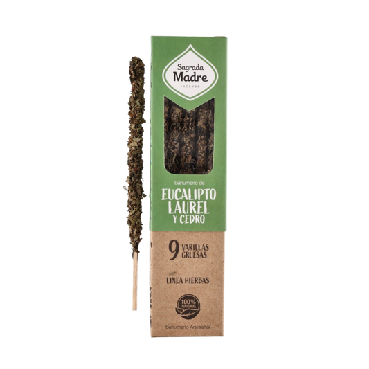 Sagrada Madre - Eucalyptus, Laurel and Cedarwood Incense