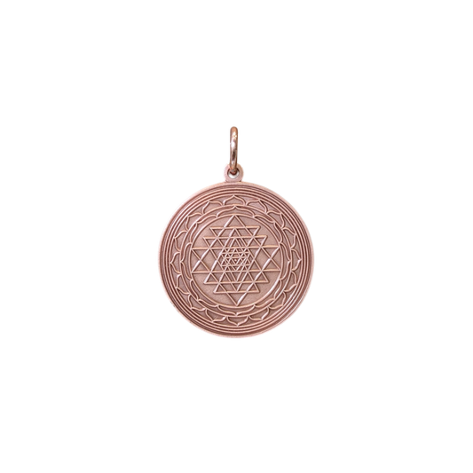 Copper Sri Yantra Pendant