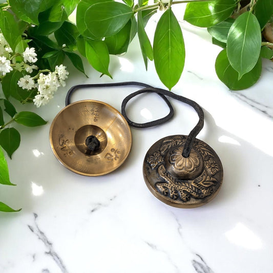 Tingsha Bells dragon motif