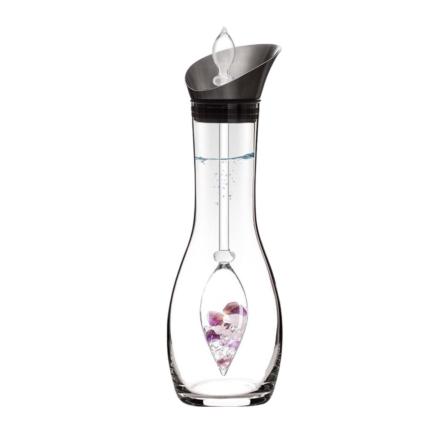 Vitajuwel Decanter - Amethyst & Rose Quartz