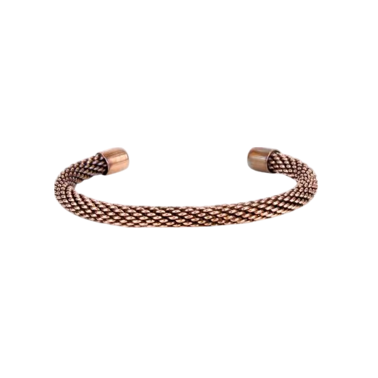 Woven Copper Cuff/Bracelet